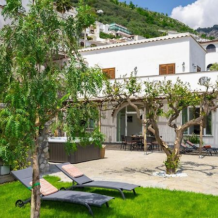 Villa Mimina - Exclusive Villa With Garden, Jacuzzi And Sea View Praiano Exterior foto