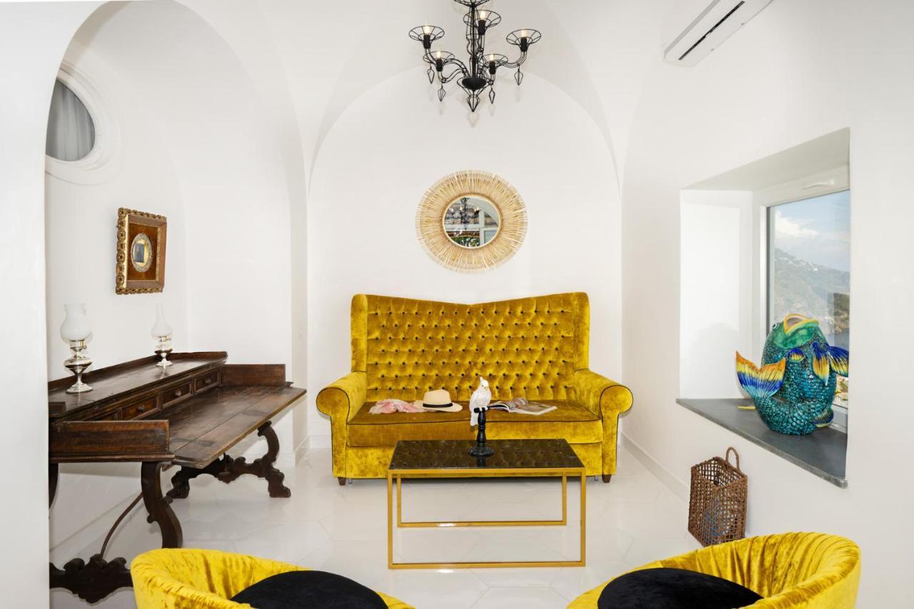 Villa Mimina - Exclusive Villa With Garden, Jacuzzi And Sea View Praiano Exterior foto